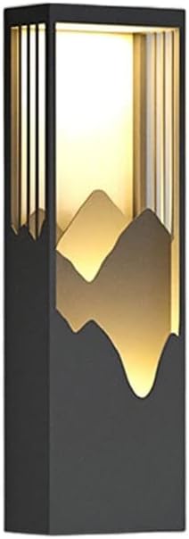 STUFY Outdoor Wall Light LED IP54 Waterproof Wall Lamp External Wall Sconce Modern 8W 3000K Warm Light LED Indoor Wall Sconce Bathroom Porch Bedroom Lighting Fixtures