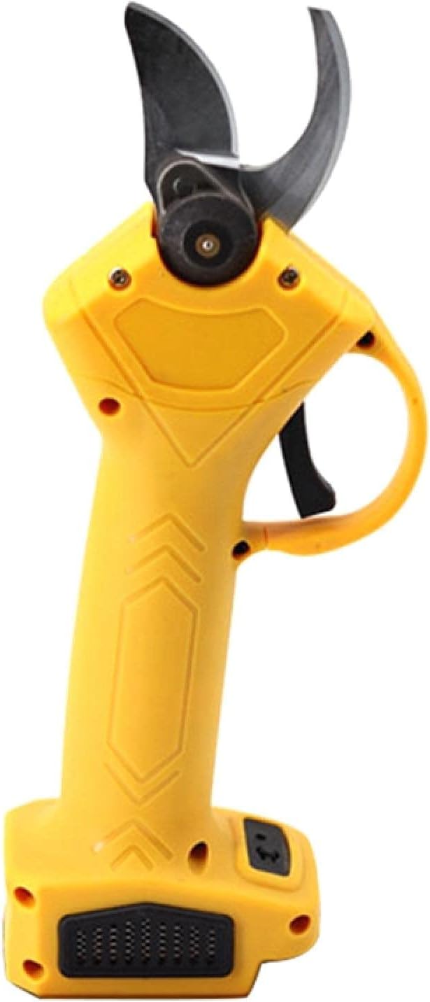 Electric Shear Electric Pruner Garden Scissors Tools Pruning Shears Garden Tool Cordless Pruning Shears Tool Belt Diameter Yellow