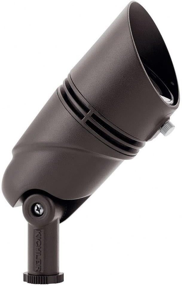 Kichler 16162AZT30 VLO Accent, 1-Light LED, Textured Architectural Bronze