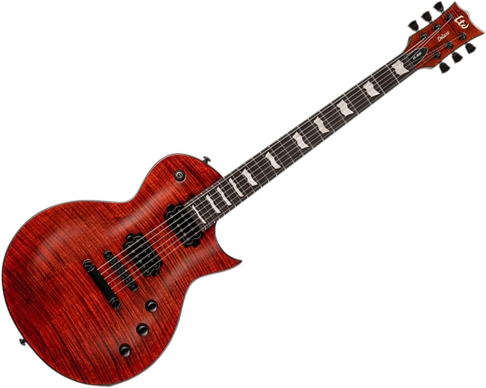 ESP LTD Deluxe EC-1001 Electric Guitar, Tiger Eye