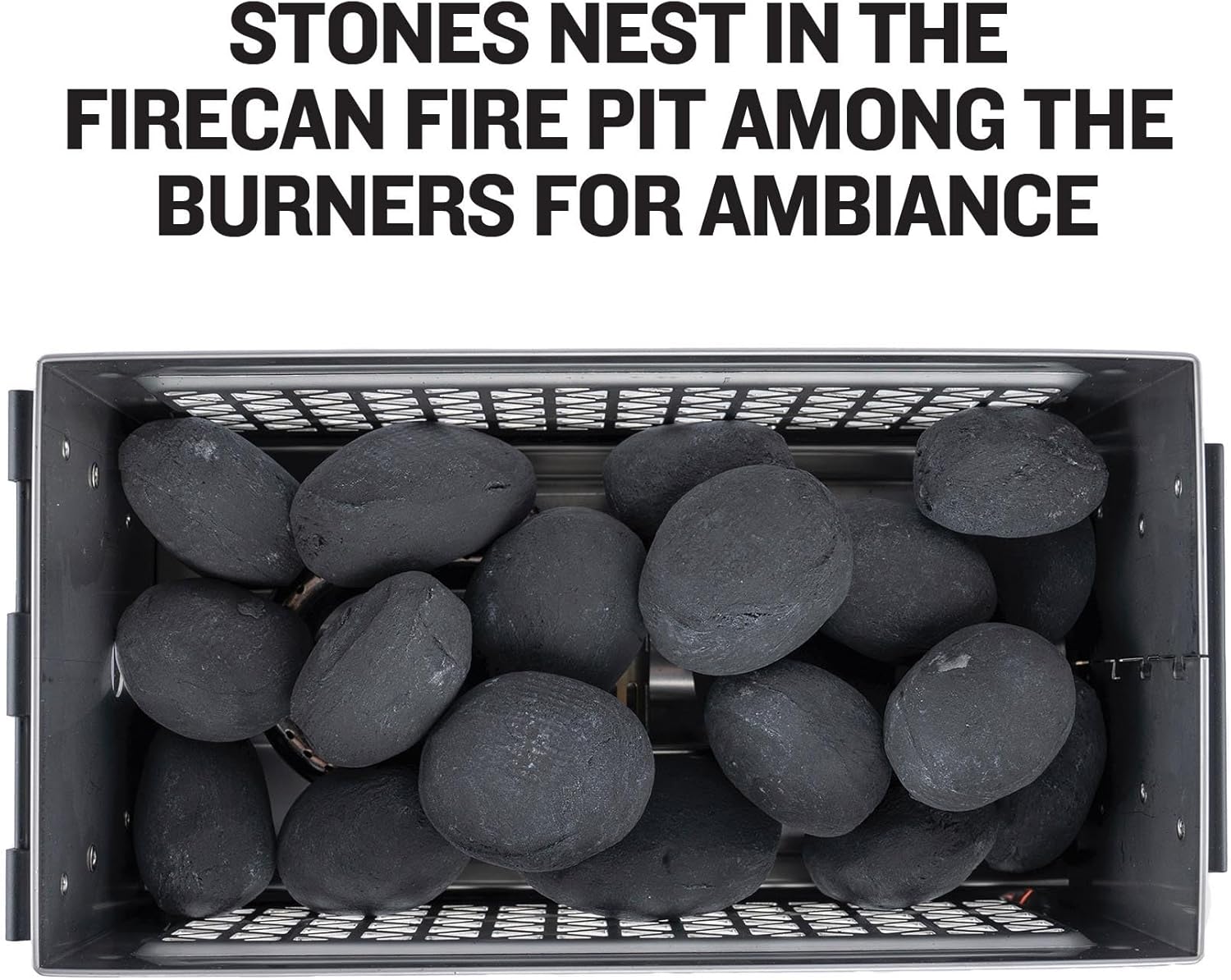 Ignik FireCan Deluxe Fire Pit + Moon Rocks