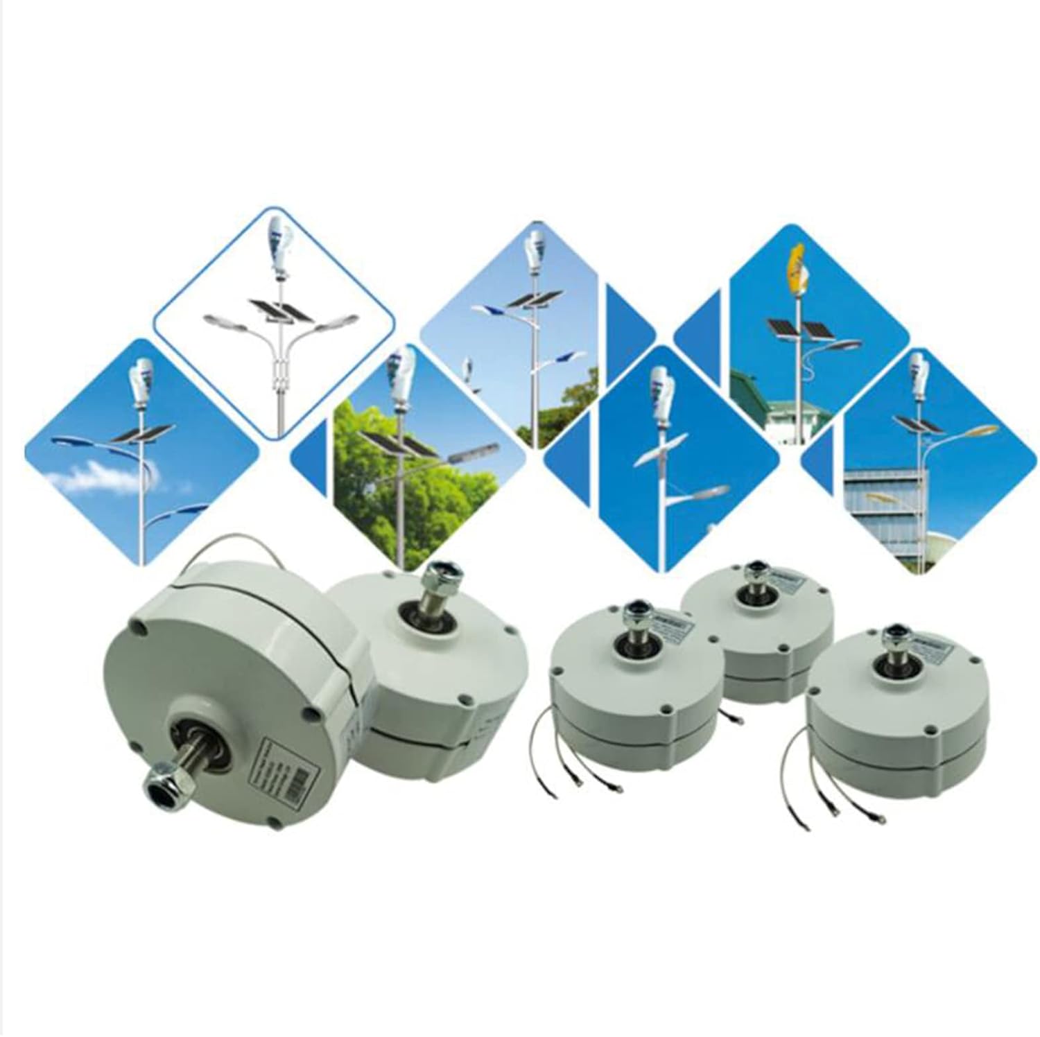 6000W Alternator Wind Turbine Permanent Magnet Generator Synchronous Generator 750Rpm,Suitable for Charging 12V, 24V, 48V Batteries