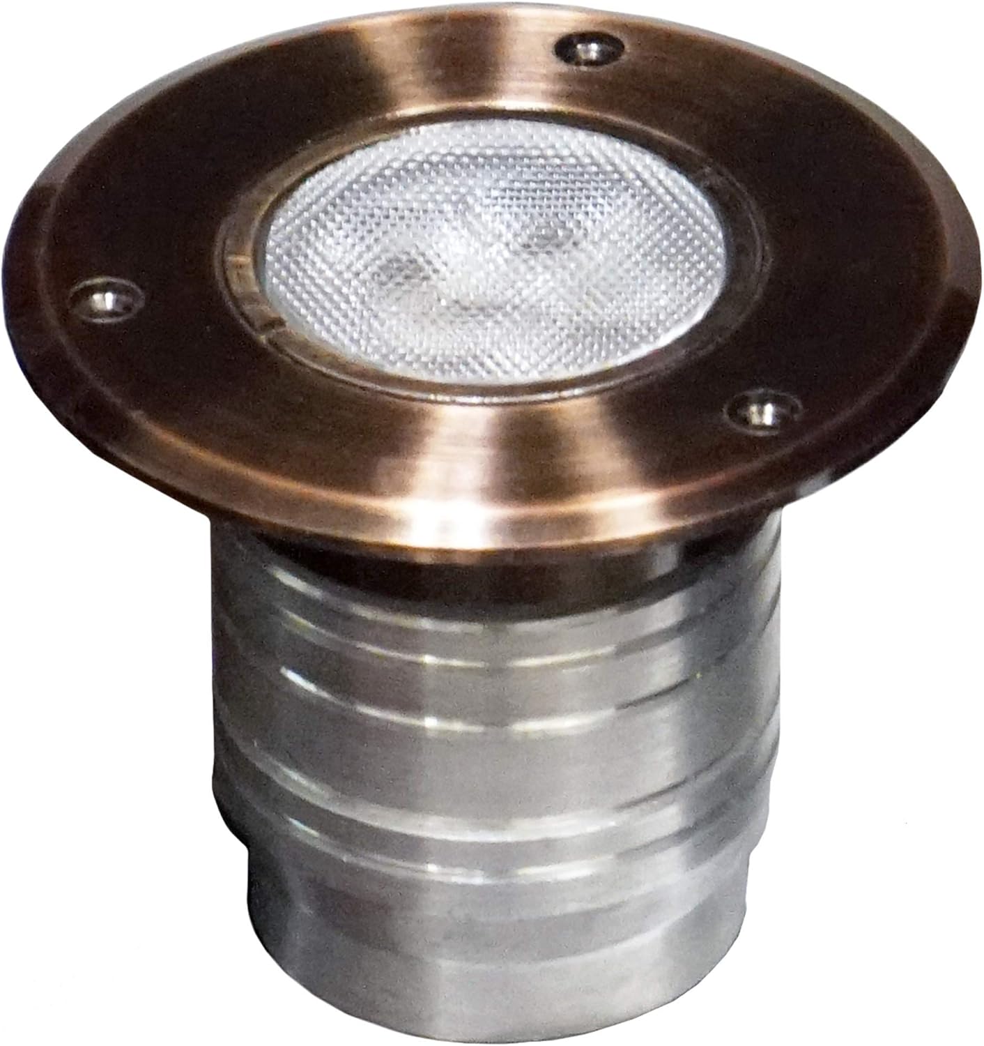 Ignite Landscape Lighting 6-Watt Bronze In-Ground Well Light for Landscape Lighting, Ponds, and Water Features - 6WELL-BZ