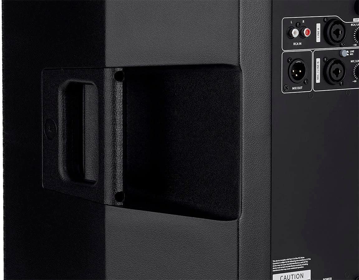 Monoprice Stage Right Series, 12-Inch Powered Speaker, 1200W, SRD212, Class D Amp, DSP, Bluetooth Streaming