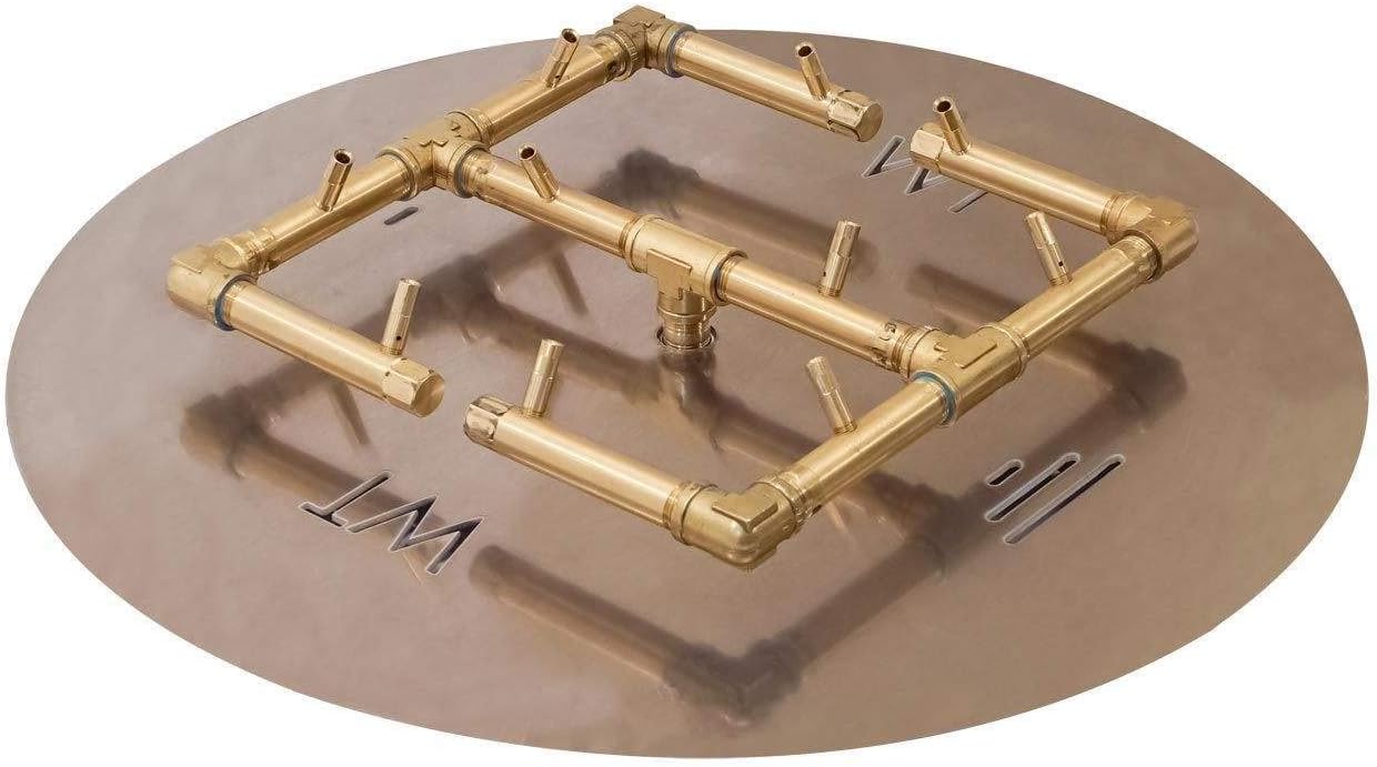 Magnum w/lid Match Lit Fire Pit with Stainless Steel Burner - LP