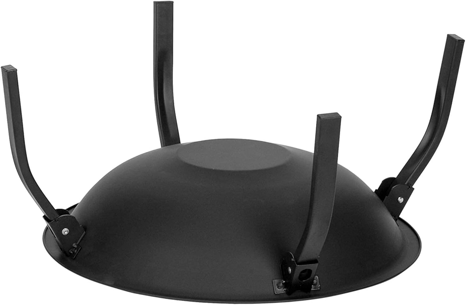 Portable Outdoor Fire Pit Round Wood Burning Steel BBQ Grill Firepit Bowl with Mesh Spark Screen Cover Log Grate and Fire Poker, for Camping Bonfire Patio Park Backyard Garden