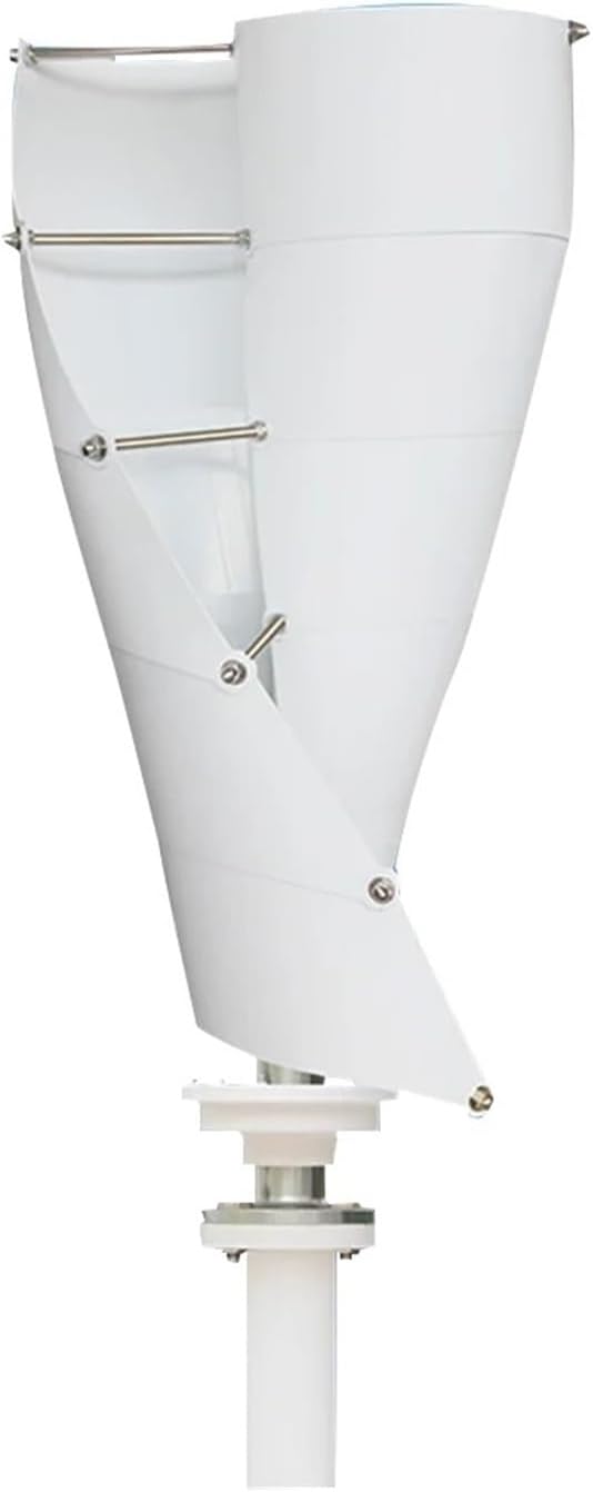 Wind Turbine Generator, 3000W Wind Tubine Generator Vertical Turbine Alternative Free Energy Windmill 24V 48V MPPT Controller Wind System for Marine, RV, Home(Wind turbine only,48V)