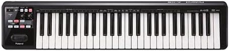 Roland Lightweight 49-Key MIDI Keyboard Controller, black (A-49-BK)