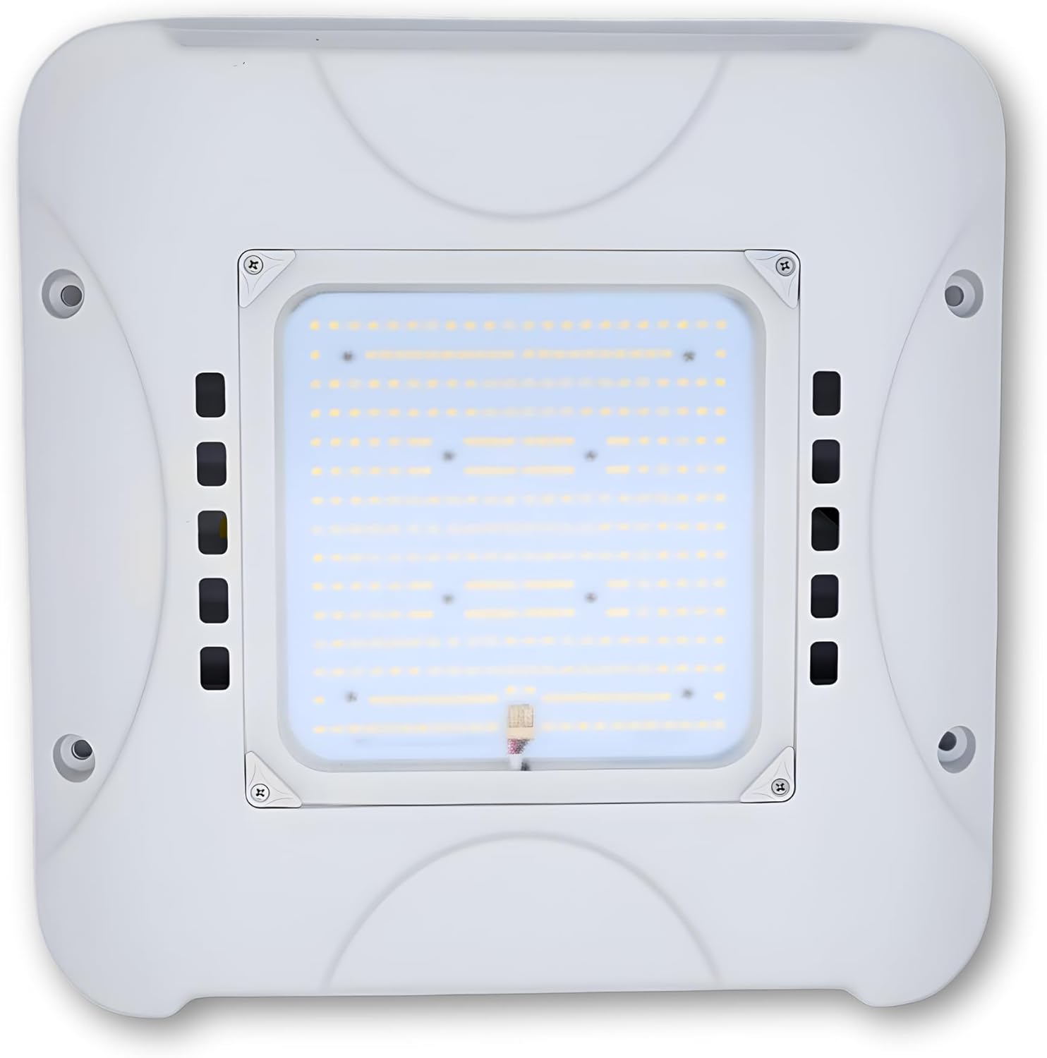 300W LED Canopy Light, Waterproof Parking Lot Lights for Carport, Warehouse, Gas Station, Carport, Auto Shop - 5700K Daylight, 48000LM, 100-277V