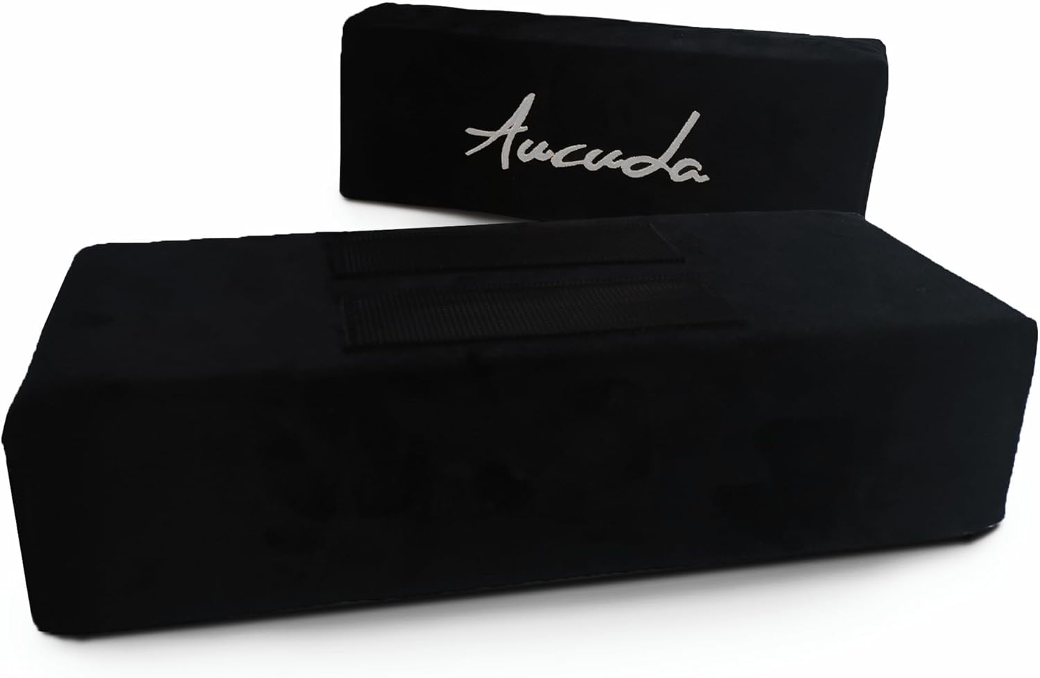 Aucuda Drum Rugs with Bass Drum Stopper, Drum Set Floor Mat, 4x6ft Electric Bass Drum Kit Pedal Carpet, Tightly Woven Fabric, Soundproof TPR Grip Bottom Accessories for Man, Apartment, Garage, Black.