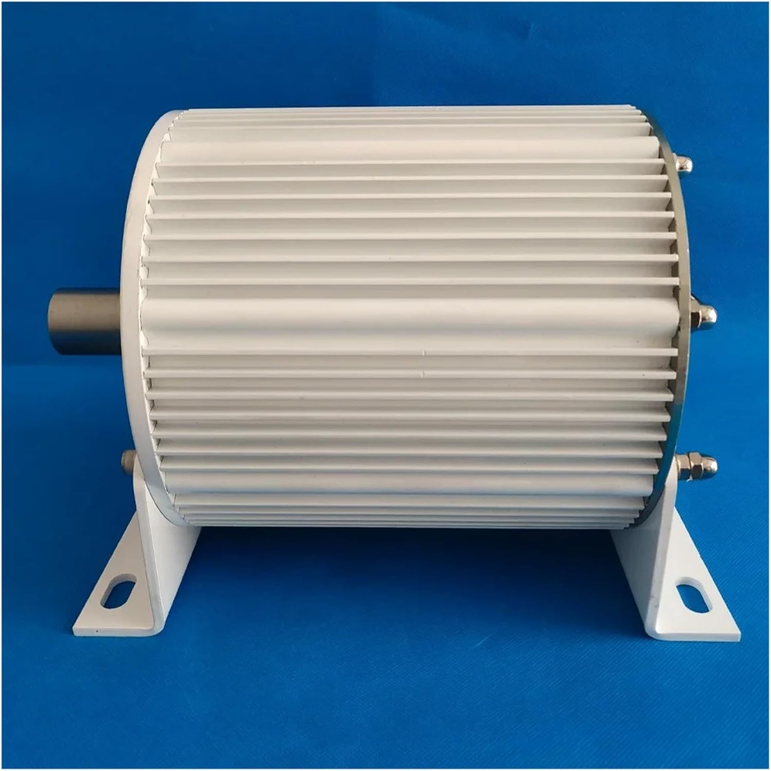 Gearless Permanent Magnet Wind Turbine Generator AC tors 10KW 30KW Use for Wind Water Turbine Engine Industrial Energy(with Base,120V_20KW)