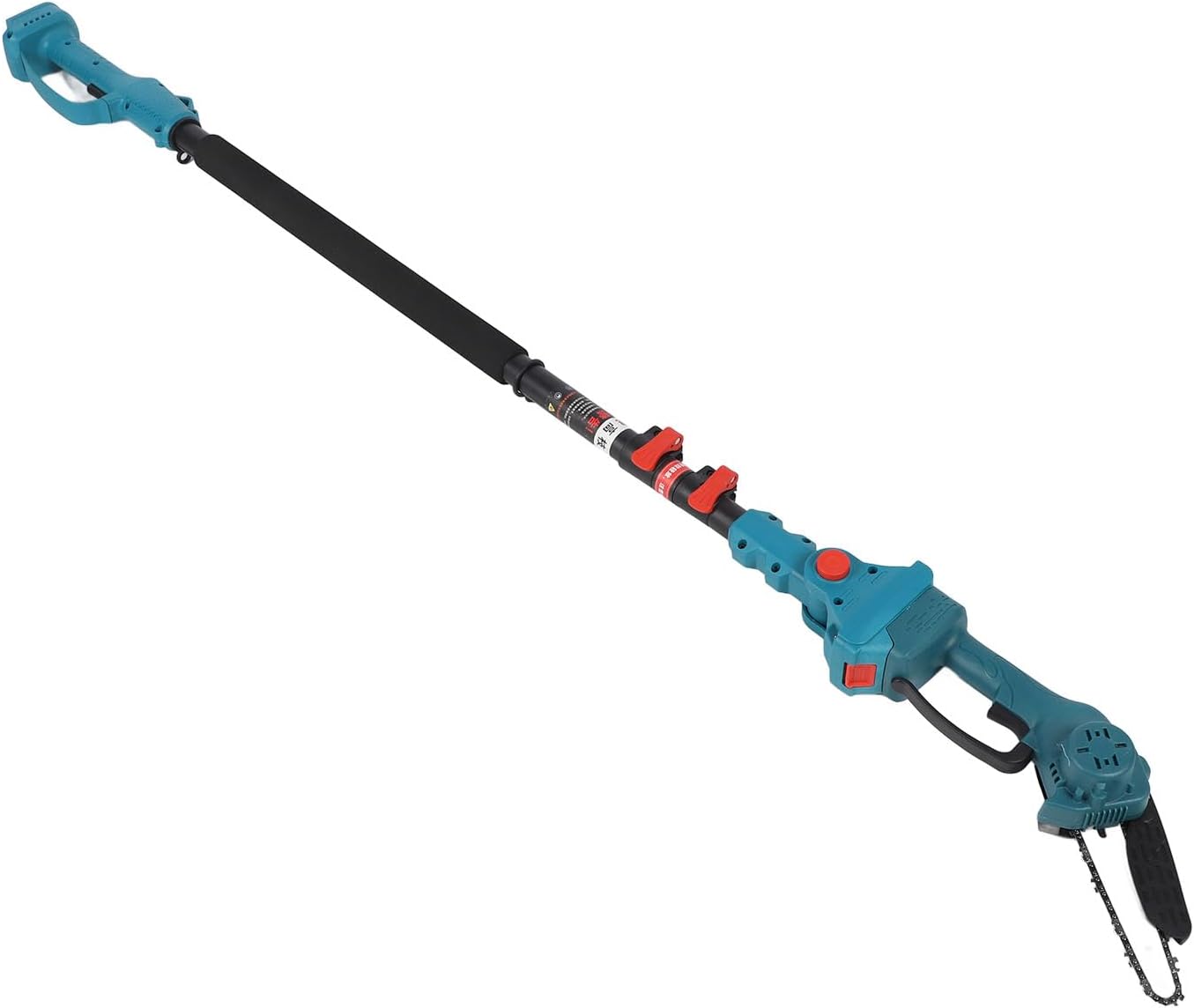 Electric Pruning Saw, Telescoping Pole Pruning Shear Lithium Battery Powered Tree Branch Pruner Portable Electric Pruner Cordless Pruning Machine for Gardens, Farms, Orchards