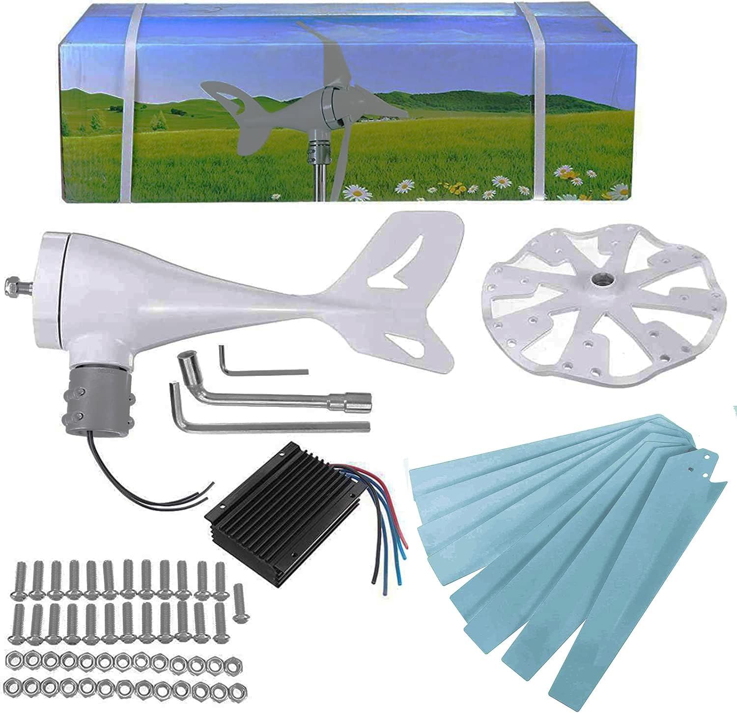 12000W Gearless Permanent Magnet Generator AC Alternators Wind Turbine DIY, for Use in Vertical Or Horizontal Wind Turbines