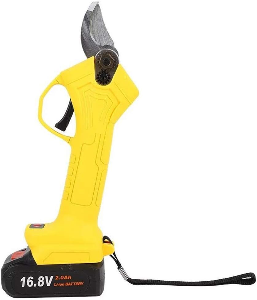 Garden Shears Electric Pruning Shears, 16.8V Rechargeable Branch Cutter Pruning Shears Gardening Electric Scissors Tool Cut 600 Times, Razor Sharp Precise Cuts for Trimmi