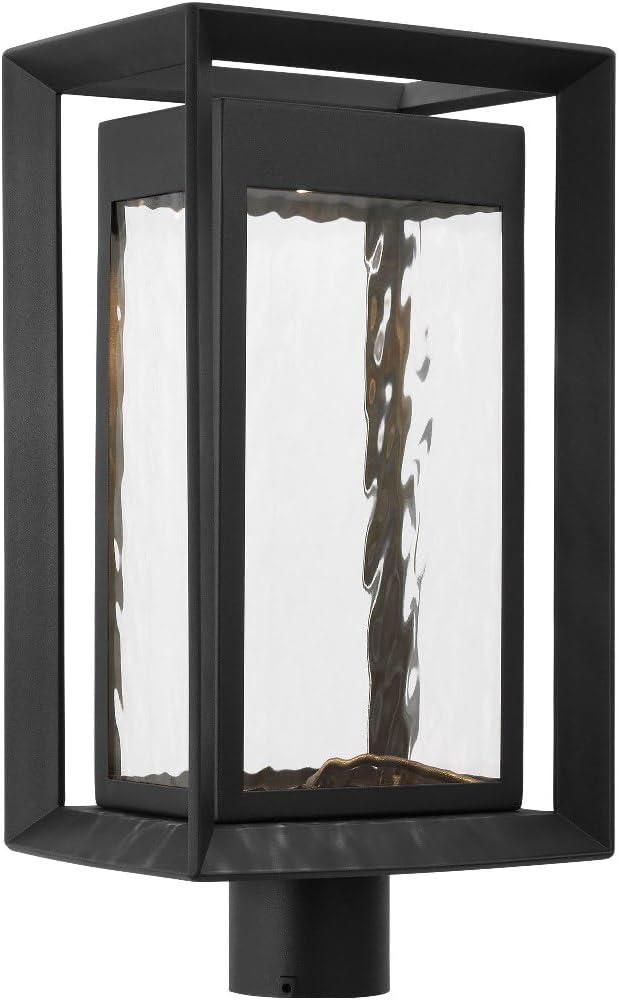 Urband ale 26W 1 LED Outdoor Large Post Lantern 18.75 x 10 with Textured Black Finish