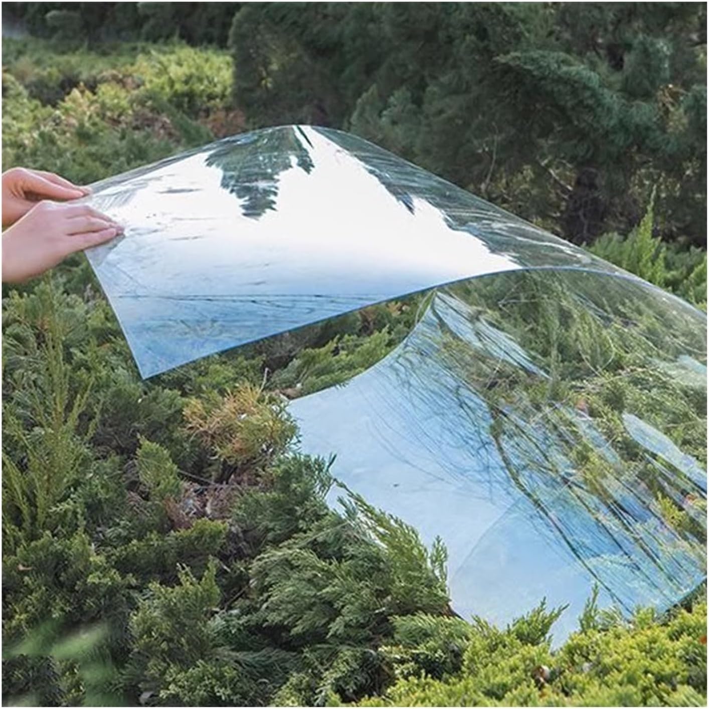PC Endurance Board, 1.5mm Thick Polycarbonate Plastic Sheet, Flame Retardant UV Resistance Sunlight Plate, Outdoor Greenhouses Carports Garden Awning, Replacement Panels ( Color : Clear , Size : 0.6x3