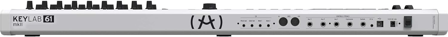 Arturia KeyLab 61 MkII - 61 Key Semi Weighted USB MIDI Keyboard Controller