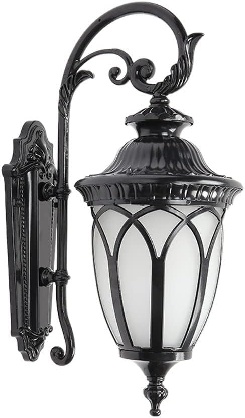 LED Indoor Wall Light, Nordic Retro Outdoor Wall Light Garden Balcony Waterproof Wall Lamp Living Room Decoration Wall Lamp Corridor Staircase Lighting Wall Sconce Marble Glass E26/E27 Lamp Holder