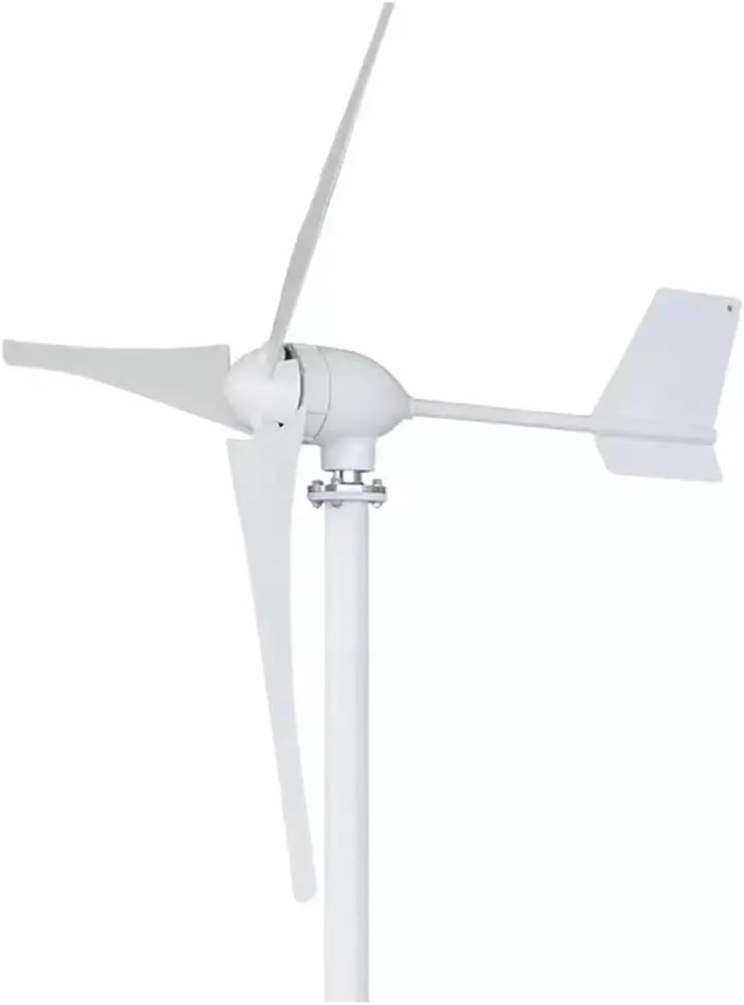 Wind Turbine Generator Kit, Home Farm 15KW 12V 24V 48V Horizontal Axis Wind Energy Turbine Generator 3/5 Blades Wind Power Fan Windmill Three-Phase AC for Hybrid Solar Wind System(5B,24V_15KW)