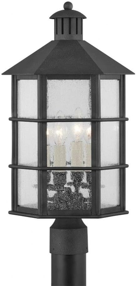 Troy Lighting P2522-FRN Lake County - 4 Light Outdoor Post Lantern,
