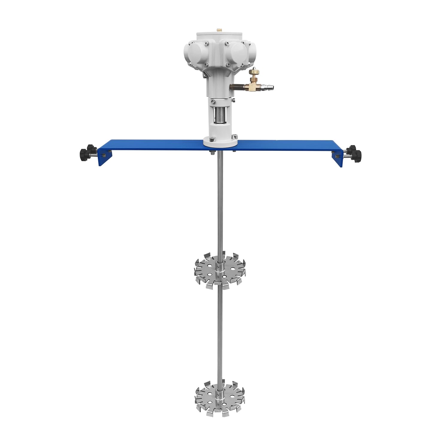 55 Gallon Drum Paint Mixer 3/4HP for 1-5000mPas Viscosity Chemical Material Air Tank Agitator, Paint Stirring Machine, Pneumatic Type