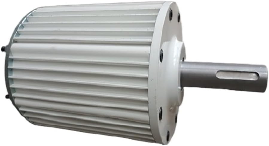 Wind Turbine, 10KW 20KW 30KW Generator AC Alternators 48V 96 Gearless Permanent Magnet Low RPM for Wind and Horizontal Wind(Without Base,96V_10000W)