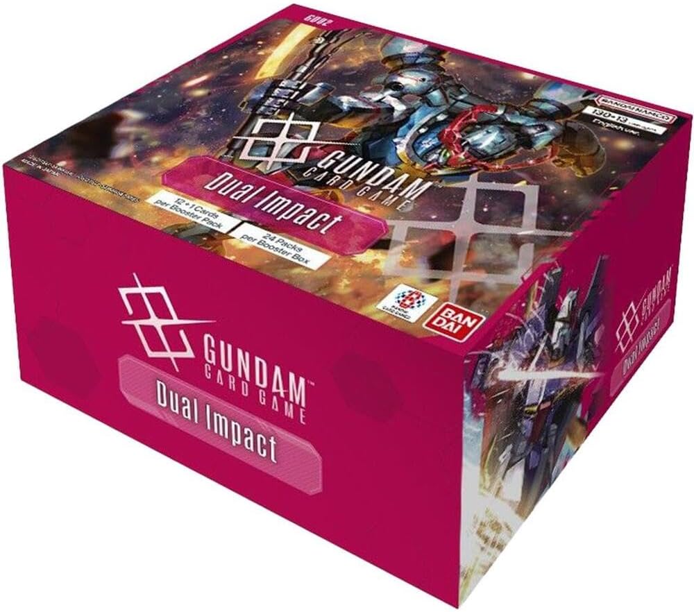 Gundam Card Game Booster Box - Dual Impact (GD02) English Version- 24 Packs