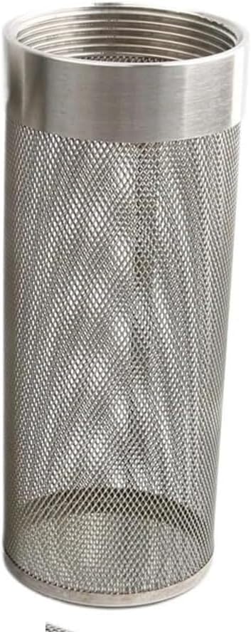 Garden Hose Filter, Stainless Steel Garden Hose Filter Male Female Thread Multiple Sizes for Aquarium(Male-40mm)