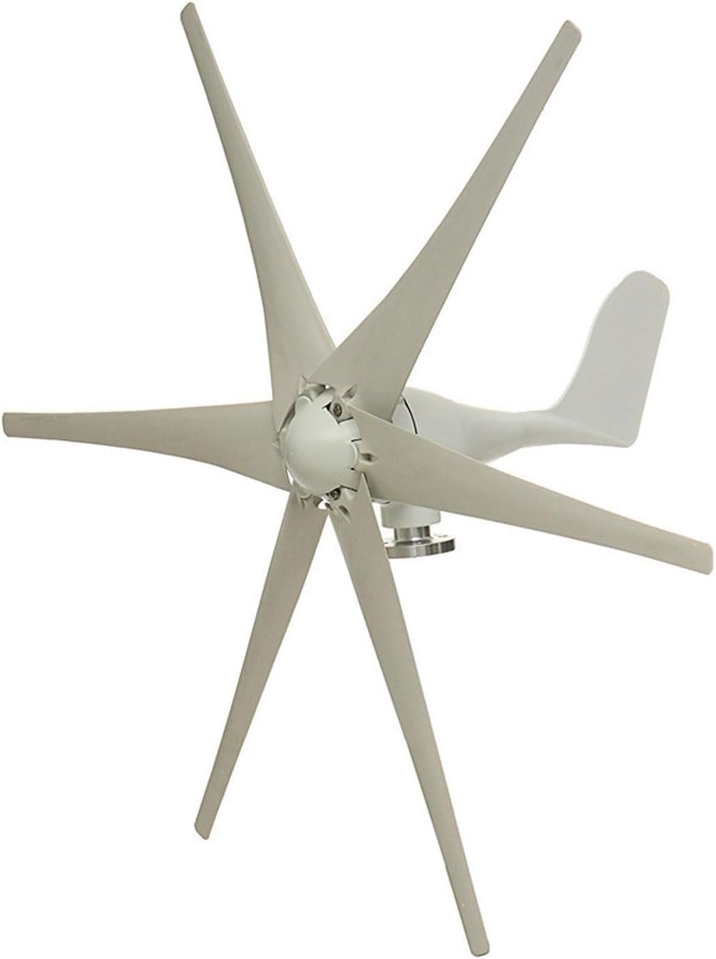 1000W DC 12V/24V/48V Wind Turbine Wind Hybrid Generator 5 Blades PWM Controller Alternator Auto Adjust Windward Direction Three-Phase AC Permanent Magnet Generator (48, Volts)