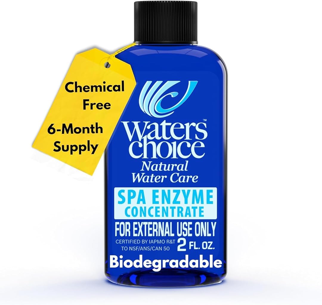 Waters Choice 2 Ounce Spa Enzyme Water Treatment Concentrate