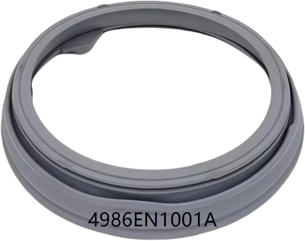 Washing Machine Door Sealing Rubber Ring, Compatible for LG 4986EN1001A 4986EN1003A MDS5242601 MDS63916501 MDS61952201 Suitable for Front Door Drum Models Replacement Parts(4986EN1001A)