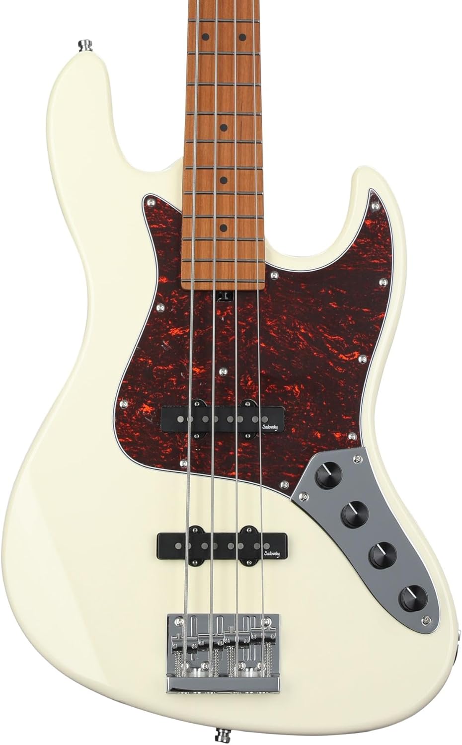 Sadowsky MetroExpress 21-fret Vintage JJ Bass, 4-string - Olympic White
