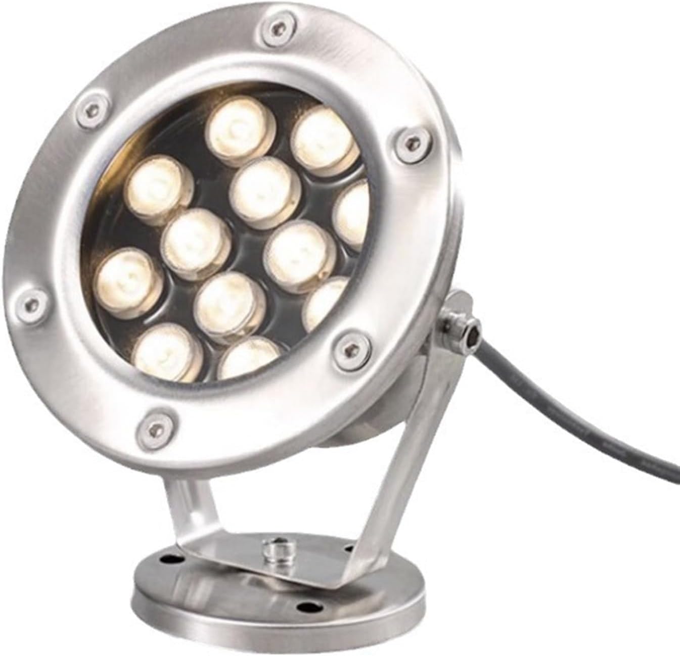 Underwater LED Lights - Pond Spotlight, IP68 Waterproof Light Submersible Pool Lights, Low Voltage Fountain Light, for Party Swimming Pool Rockery Waterfall(Blue,36W-DC12V)