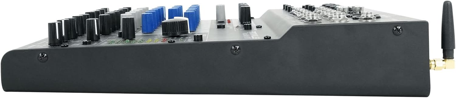 (1) Rockville Rockmix Interface Bundle with (4) 512 Audio Warm Audio Skylight Microphones + (1) RHPA4 Headphone Amp + (4) RDTS Microphone Stand + (1) RCTR106B Cable + (4) PRO-M50 Headphones (15 Items)