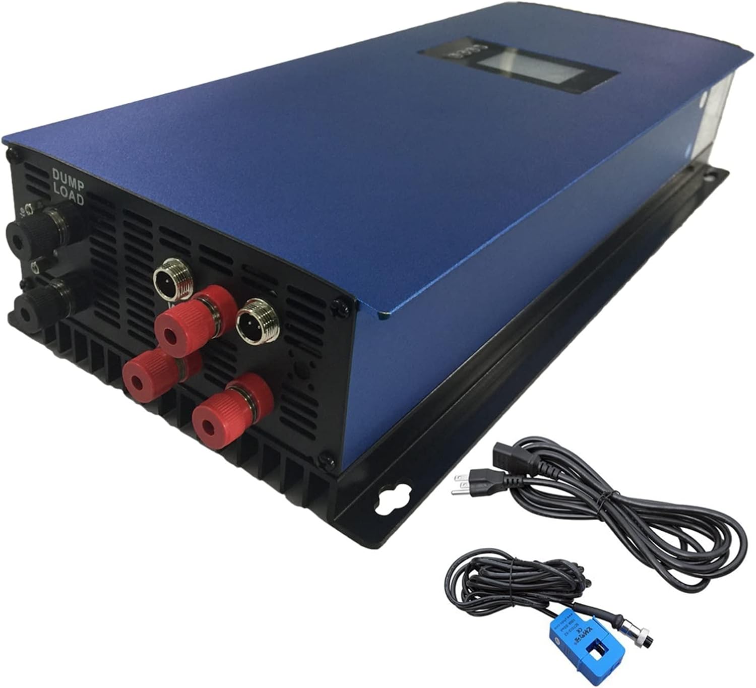 2000W Grid tie Inverter LCD Pure Sine Wave Dump Load Resistor Wind for 3 Phase AC Wind Generator(No Sensor no WiFi)