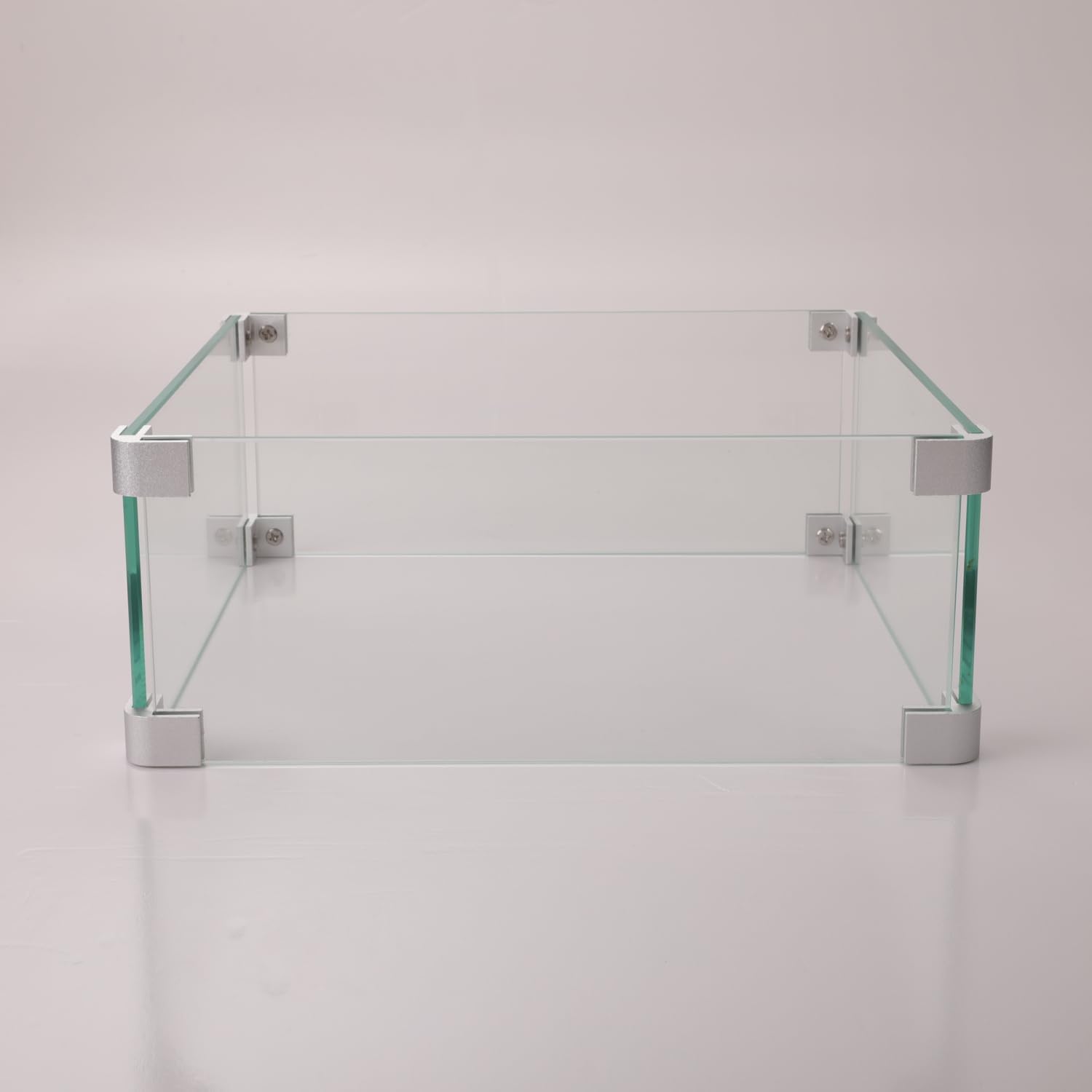 Glass Wind Gurad Square Glass Windshield for Square Fire Table