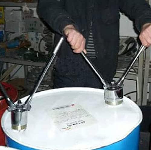 Manual Barrel Sealing machine200l /53 Gallon Drum Cap Seal Barrel Crimping Tool, 35&70mm Crimper Sealer, Manual Barrel Sealing Machine, Used in Liquid Packaging Industries,Small