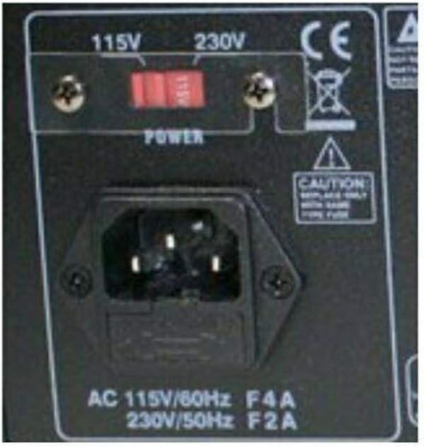 EMB Pro - PA4400 - Rack Mount Professional Power Amplifier - 2200 Watts PA Band Club