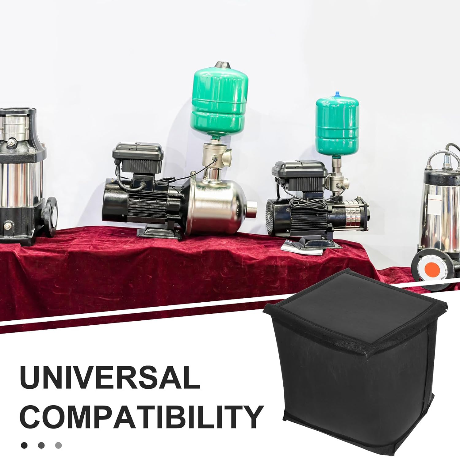 BESPORTBLE Soundproof Enclosure: Portable Soundproof Box For Air Pumps Water Pump Generators - Noise Reduction Sound Insulation For Small Household Machines