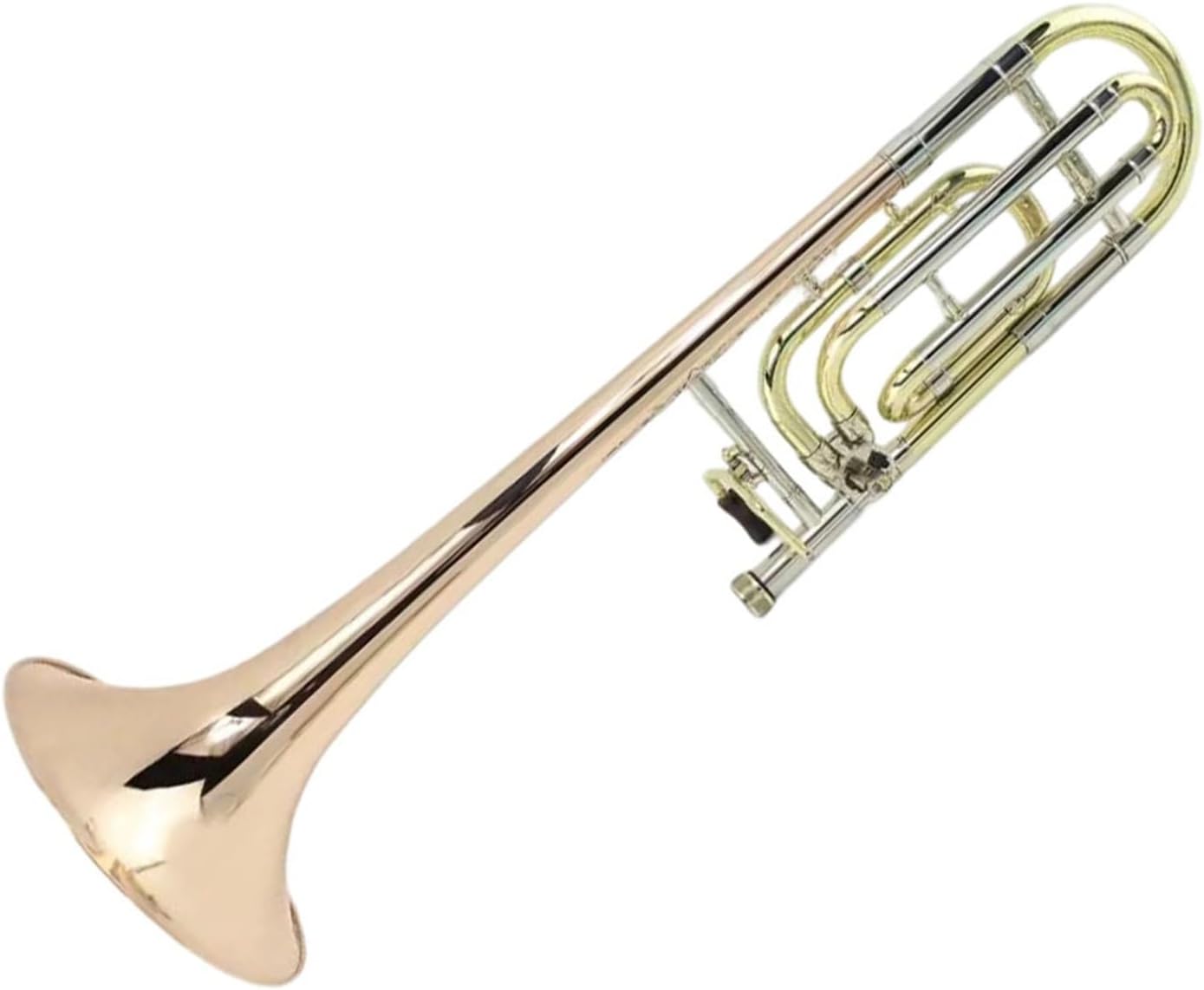 Adult Trombone Instrument Phosphor Bronze Trombone In The Key Of Alto Bb F With Bell And Box Mouthpiece