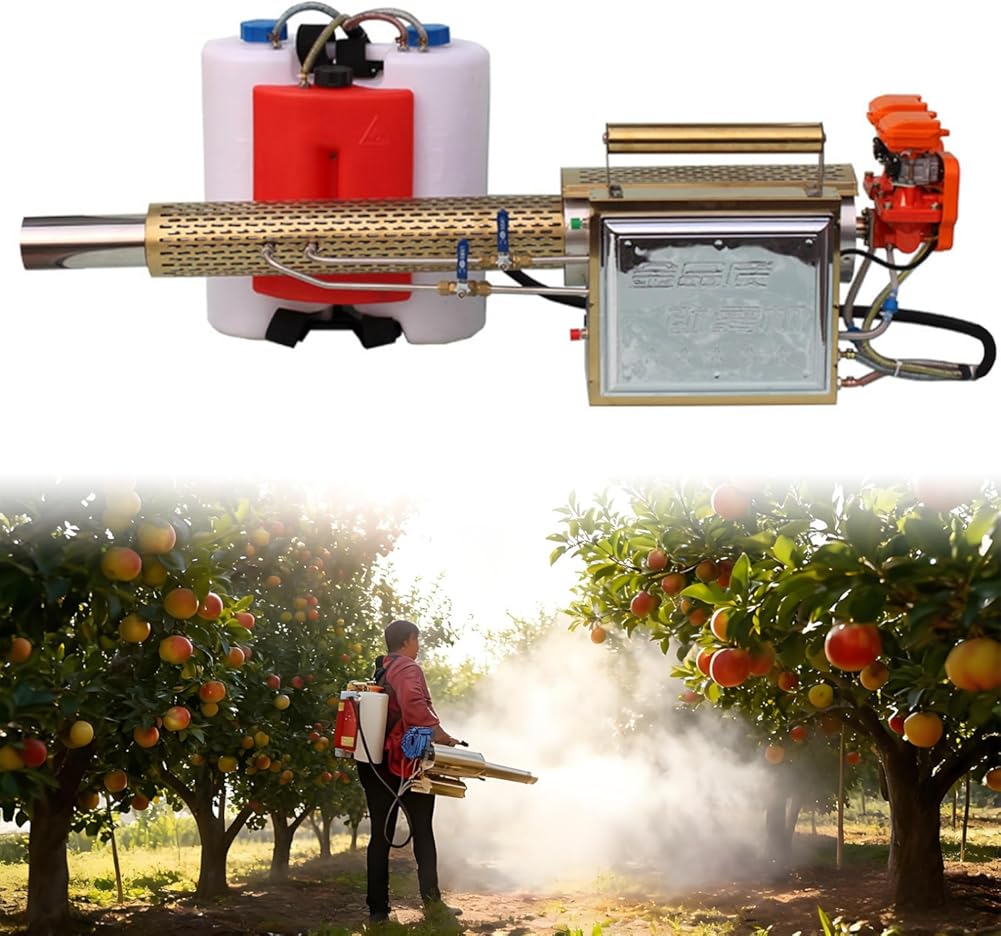 Multi-Purpose 15L Thermal Fogger Machine for Disinfection & Fumigation, Electric ULV Sprayer Atomizer for Home, Community (180)