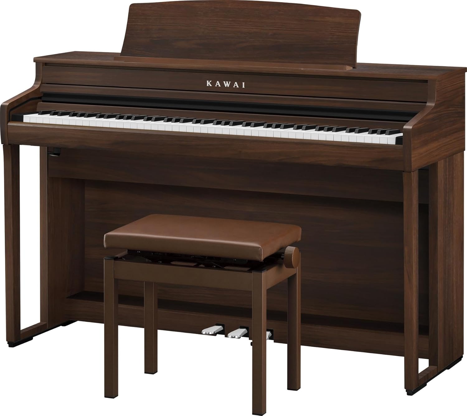 Kawai CA401 Digital Concert Piano - Mocha Walnut
