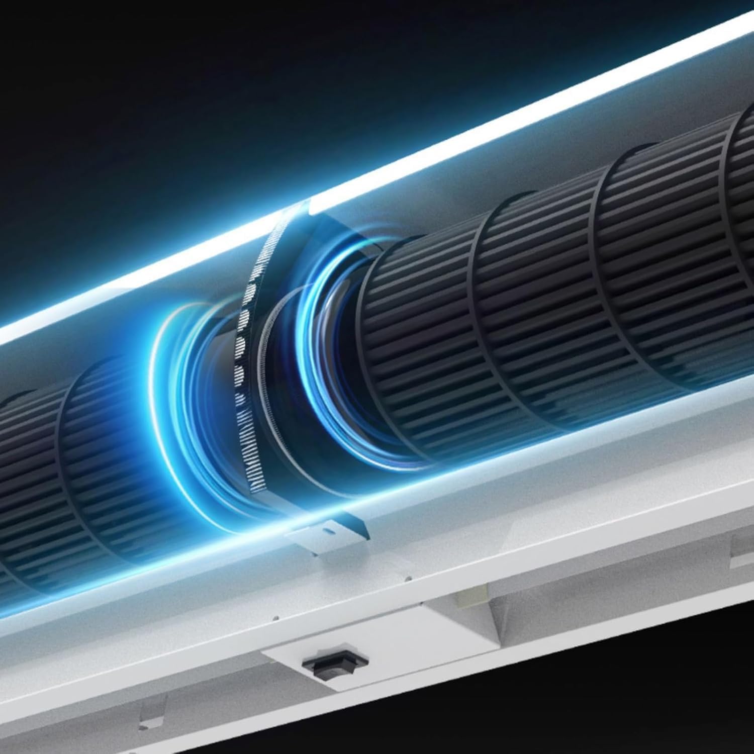 TIST Commercial Air Curtains Wall-mounted Air Curtain Fan - Commercial Super High Power Indoor Door Fan Ceiling Air Curtains Coolers(Keypad,36in)