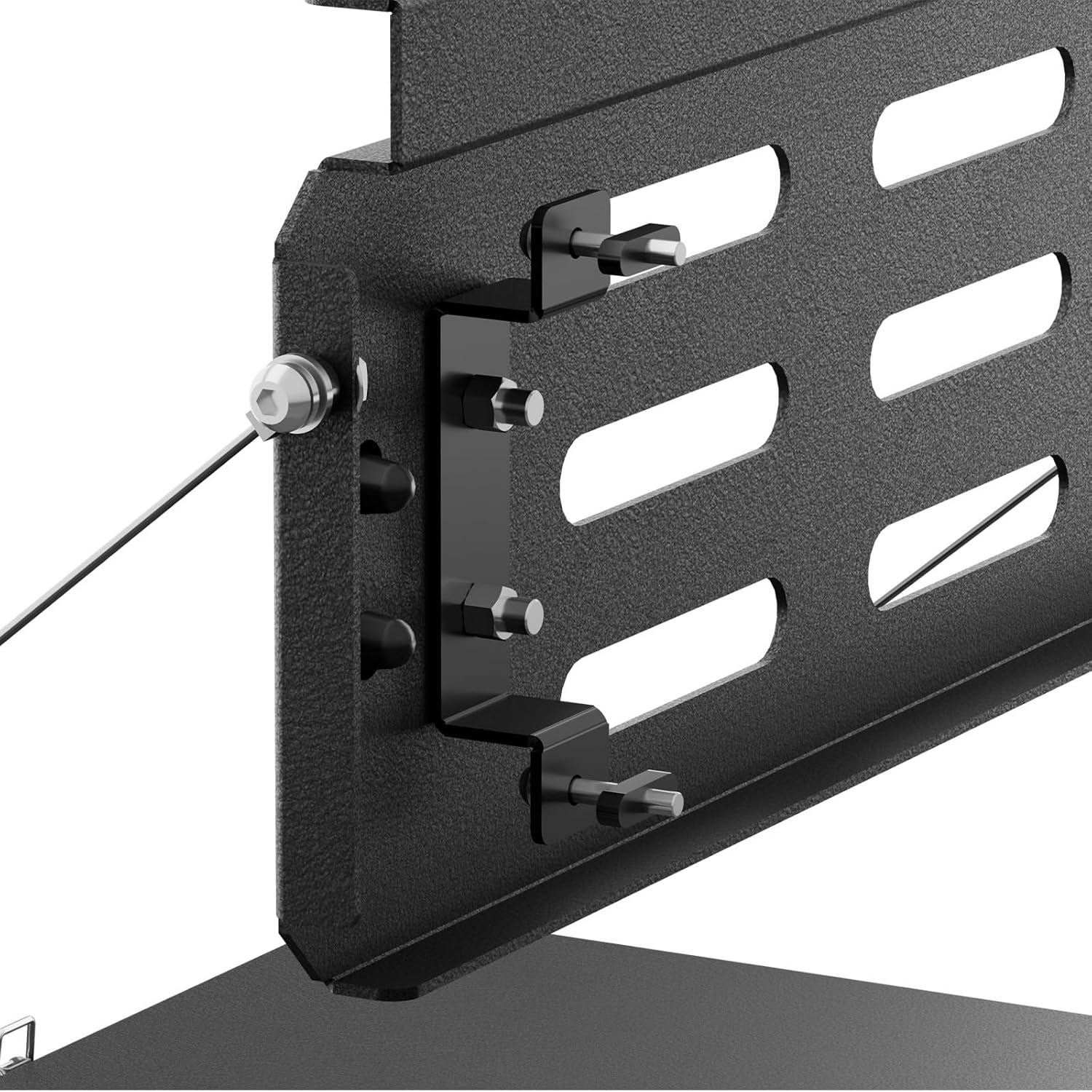 Foldable Tailgate Table with Molle Panel Compatible with 2021 2022 2023 2024 2025 Ford Bronco 2/4 Door (Excluding Sport), Rear Folding Tables Cargo Shelf Storage Luggage Holder Accessories