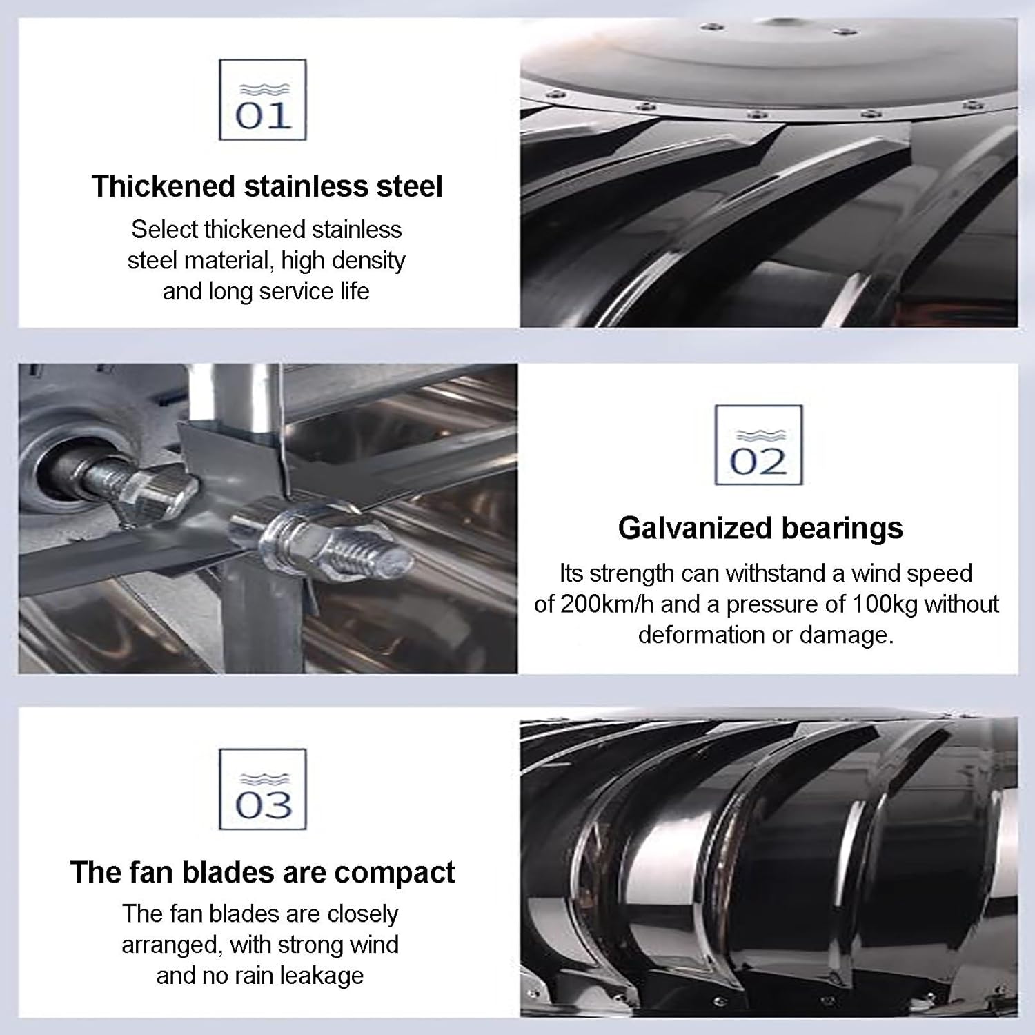 Roof Wind Turbines Cap nt, 304 Stainless Steel Chimney Exhaust nt Rotating Cor, Rotating Roofing Wind Cap Cor, Wind Turbines Attic Air nt ntilating Fan