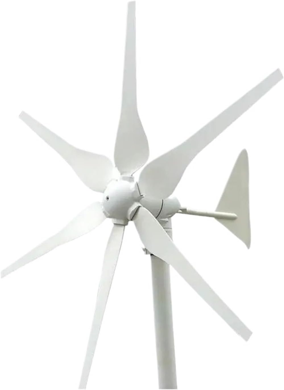 Wind Turbines, 500W Wind Turbine 12V 24V AC/DC Reinforced Blade Over Speed Protection Low Wind Speed Starting Wind Turbines(24V AC)