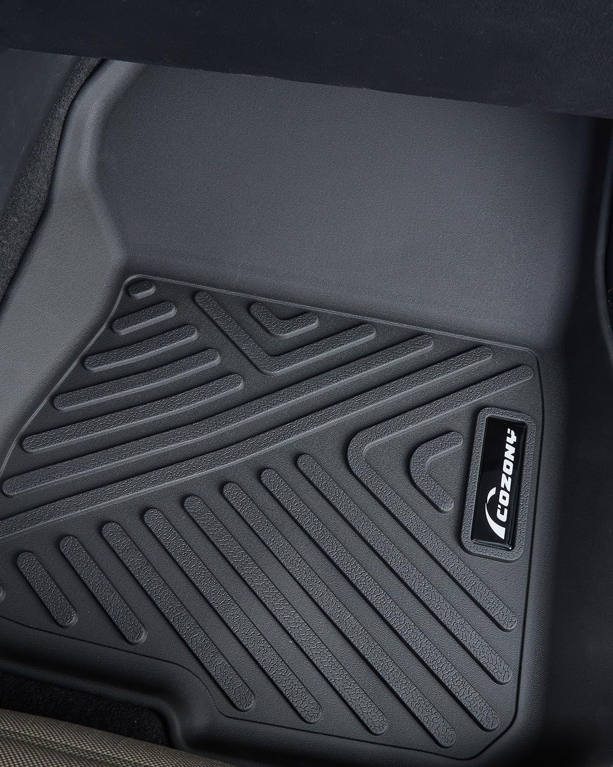 Floor Mats for Subaru Forester 2019-2024, TPE All Weather Forester Accessories Custom Fit Front 1st & 2nd Row Floor Liner, Black