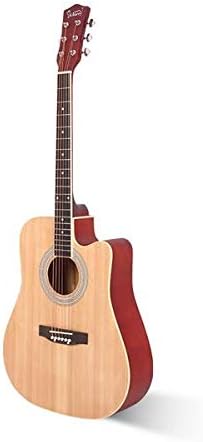 Music Lover GT502 41-Inch Notch Spruce Panel Matte Edging Folk Guitar Bag Shield Wrench Burlywood 3-7 Days Delivery