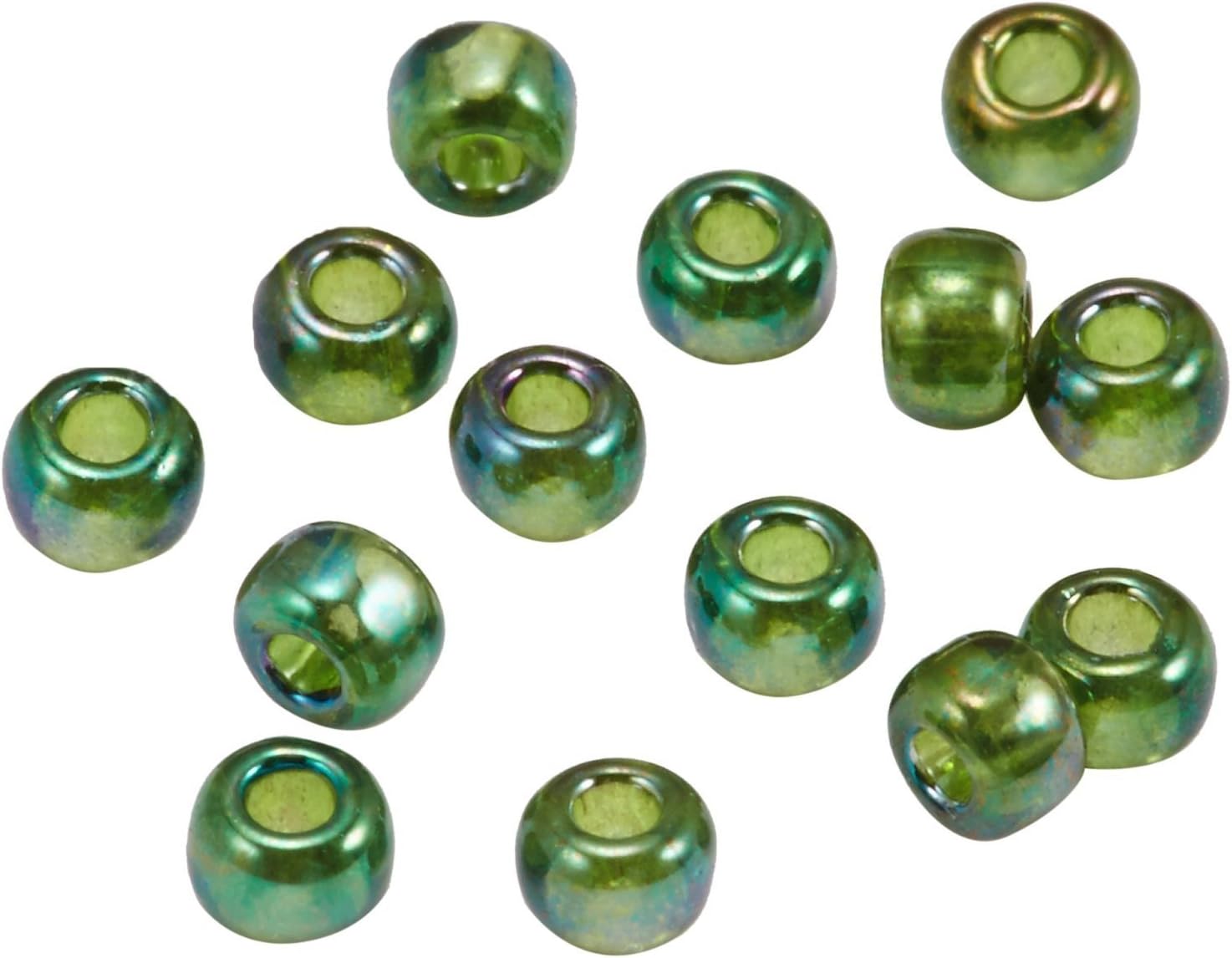 TOHO No.322 Round Beads, 6 Bundles, Threading Beads, Outer Diameter Approx. 0.1 inch (3 mm), 98.4 ft (30 m)