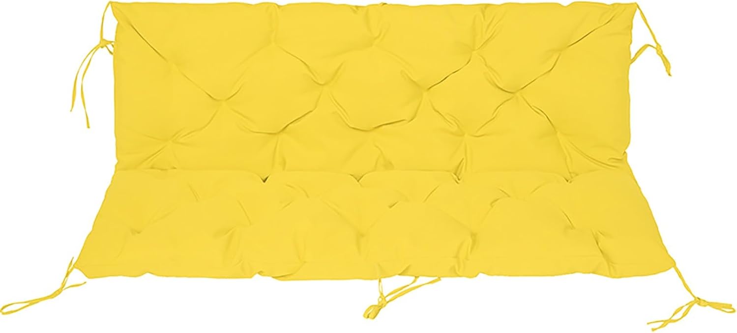 Patio Swing Cushions 2-3 Seater 60 Inch with Backrest, Thicken 4